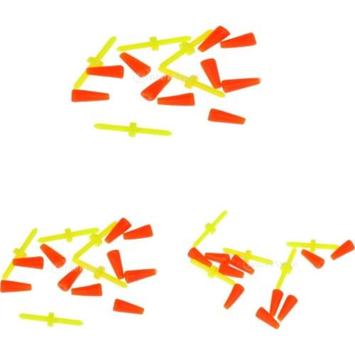 15pcs Palstic Rock Fishing Anti Wind Bar Bar Stopper Float Float Stopper Fishing Tackle