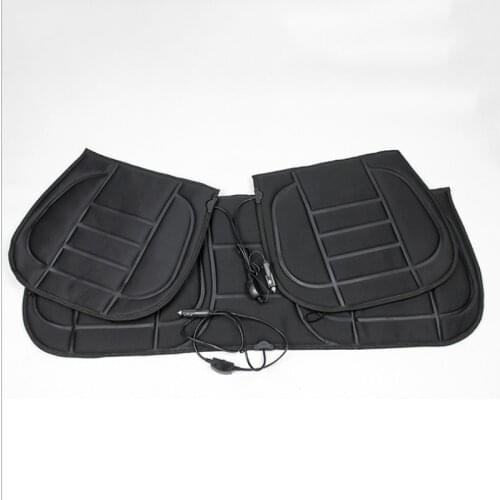 12V black car heating cushion heating seat cover car kit car heating cushion