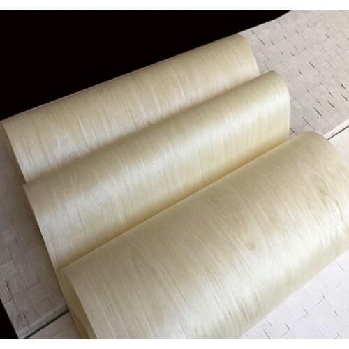 Length:2.5meters Width:55cm Thickness:0.25mm Light White Maple Veneer Furniture Wood Door Decorative Veneer