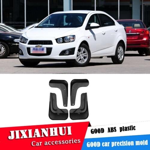 For Chevrolet AVEO T250 2007-2011Mudflaps Splash Guards Front With the color and rear Mud Flap Mudguards Fender Modified special