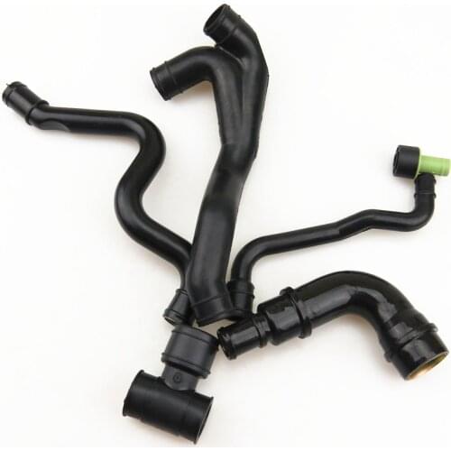 READXT 6Pcs 1.8T Engine Crankcase Vacuum Vent Hose Exhaust Pipe Kit For Bora GOLF 4 MK4 06A103 221 AH AF 213 F AF