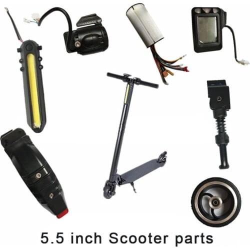 24V 250W 12A Controller for 5.5inch Scooter Replacement Parts Repair Parts for Scooter Skateboard Rear Fender Wheel Controller