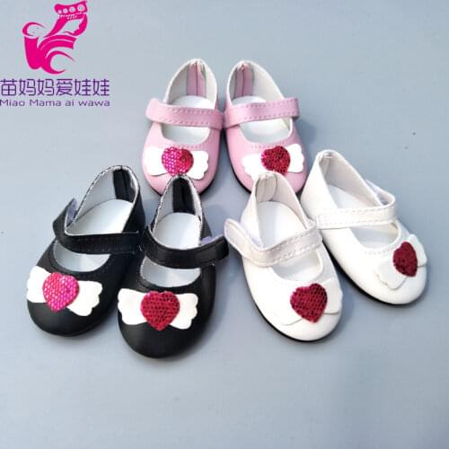 Doll Shoes 18" Girl Doll Shoes Accessories Born Dolls Shoes Girl Gift Toy