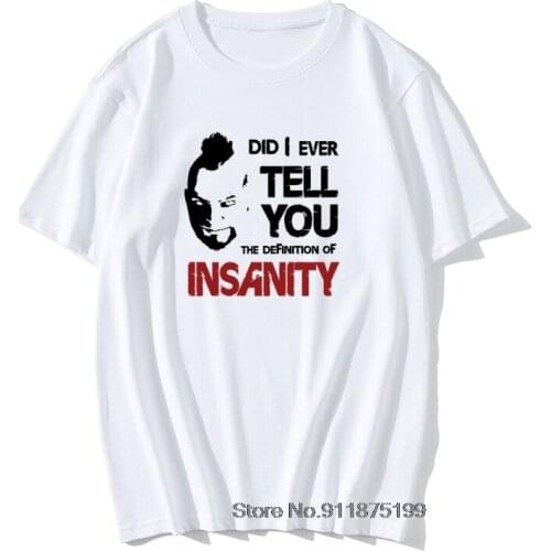 Insanity Vaas Montenegro Far Cry T-Shirts Game John Seed Hope County Cross Crazy Men T Shirts Man Short Sleeves Tees