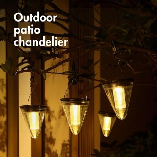 New Solar Light Outdoor Landscape Light Villa Balcony Night Light Home Garden Decoration Garden Waterproof Hanging Light