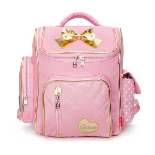 Cute High Quality Princess School Bag Backpack for Girls Waterproof schoolbags trolley backpacks Grade 1 - 3 mochila escolar