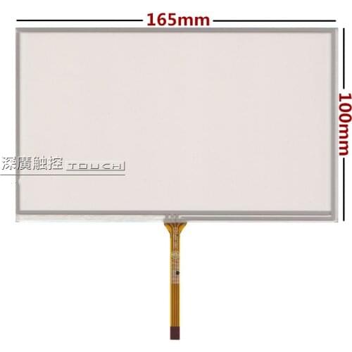 7 Inch Touch Screen car DVD navigation screen HSD070IDW1 universal D00 touch screen 165*100