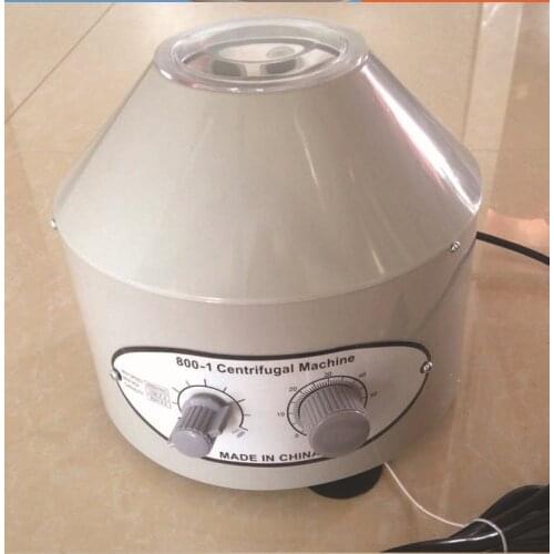 800-1 Electric Low Speed Desktop Electric Medical Lab Centrifuge Laboratory Centrifuge 4000rpm/min 6 x 20ml