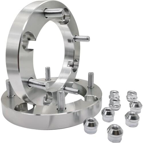 4 Lug Hub Centric Wheel Spacer Adapters for Polaris RZR Ranger 500/800 2008-2014 4x156 Mm with 3/8x24 Studs - 2 PCS