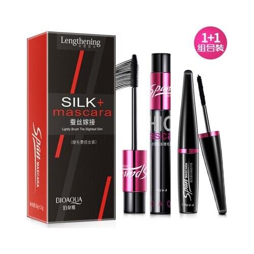 Cosmetics Max Volume Mascara Lasting Lengthening Make Up Waterproof Fiber Mascara Eye Lashes Makeup 4d Silk Fiber Lash Mascara
