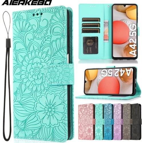A32 Flip Leather Case for Samsung Galaxy A52 A72 A42 A51 A71 A21S A02S A12 A11 A10 A30 A40 A50 A6 A7 J8 2018 Wallet Stand Cover