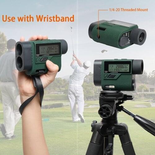 Huepar 1000m Telescope Laser Rangefinder Laser Distance Meter Golf Hunting laser Range Finder Tape Measure Roulette Sports