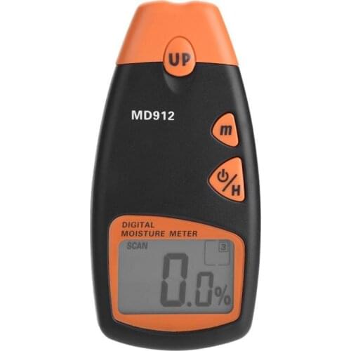 MD912 LCD Digital Humidity Tester Wood Hygrometer 2/4 Pin Wood Moisture Meter Detector Timber Hygrometer New Arrival