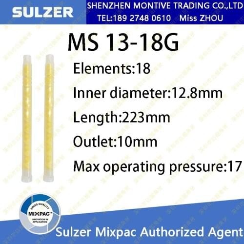SULZER MIXPAC Mixer MS 13-18G