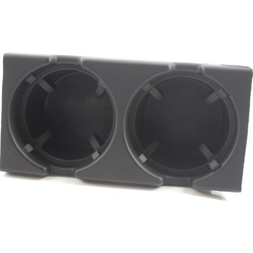 Dash Center Drink Cup Holder fit for BMW 3 Series E46 2DR 4DR Black ABS Plastic