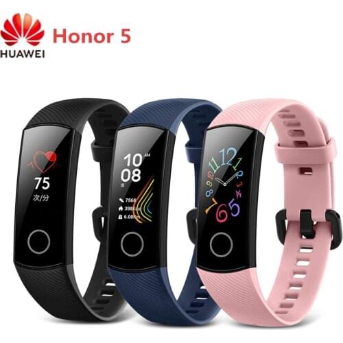 HUAWEI Honor 5 Smart Watch 0.95 Inch Heart Rate Monitor Wristband Magic Sport Bracelet IP68 Waterproof Smartband NFC Payment New