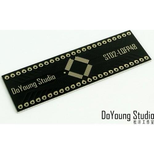 STD2-LQFP48 Patch Adapter Board PCB Circuit Board Printed Circuit Board