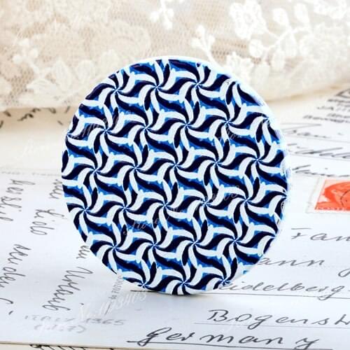 2Pcs 45mm Unique 3D Embossed Big Round Handmade pattern Wood Cut Pendant make Necklaces, Bracelets,Brooch-(WI-40)