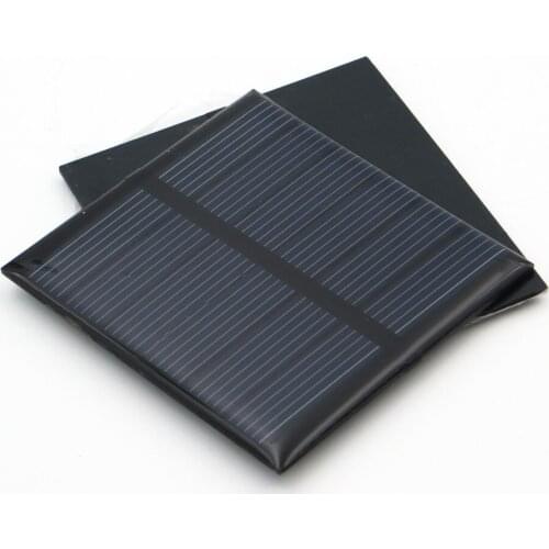 2PCS X 150mA 0.45W 3V Mini Solar Cell Solar Panel Standard Epoxy Polycrystalline Silicon DIY Battery Power Charge Module toy