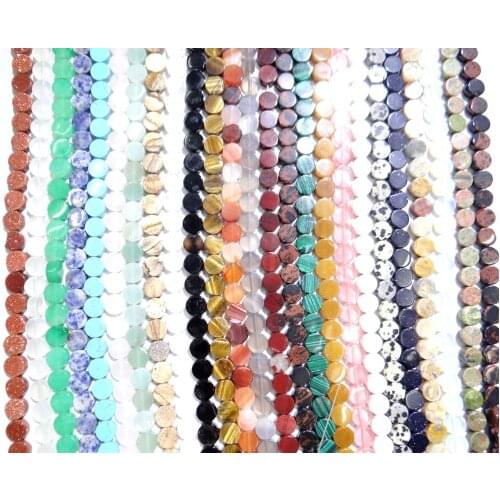 10*10mm Natural stone lapis Quartz crystal Turquoises tiger eye Round beads for Diy Jewelry making necklace Accessories 40pcs