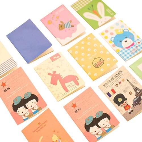 Free shipping40pack/lot Sketchbook Book Cartoon Office School Notepad Note Book School Stationery Soft Face Copy free shipping