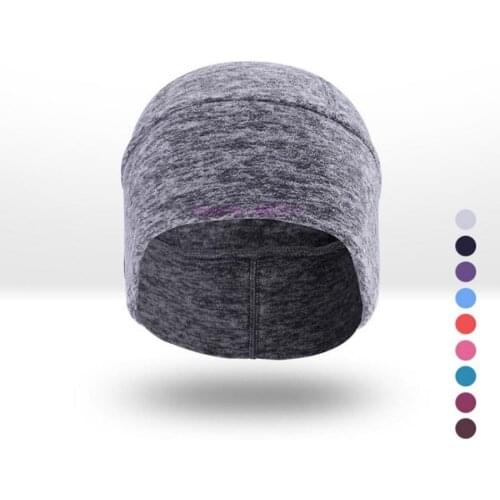 50pcs Outdoor Women Ponytail Fleece Running Hats Winter Warm Thermal Sports Bicycle Snowboard Hiking Cap Snow Windproof Skiing