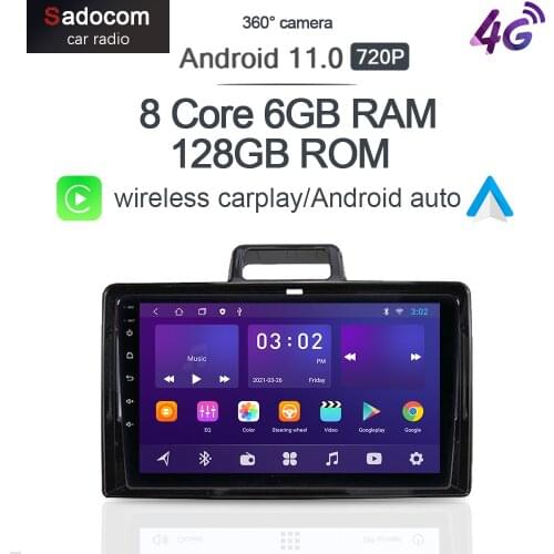 9" IPS Carplay Android 10 6G+128G Car DVD Player For Toyota Corolla Axio 2 Fielder 3 E160 2012 - 2021 4G LTE GPS Stereo Radio