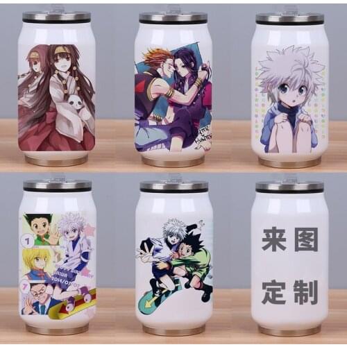 Anime HUNTER×HUNTER theme Cup Killua Zoldyck Cosplay Vacuum Toys Gifts 350ml 500ml Christmas Halloween Gift Keep warm Water Cup