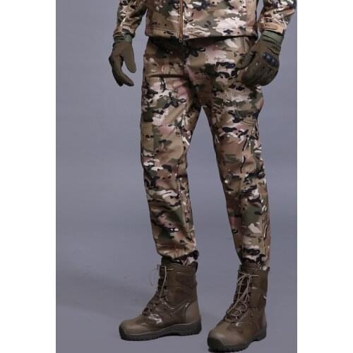 Adult Tactical Outdoor Mountain Climbing Camouflage Military Casual Combat Cargo Pants Water Repellent Ripstop Men 5XL Trousers