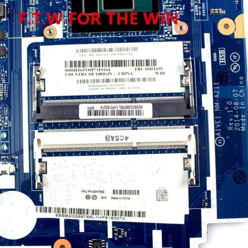 For Lenovo ThinkPad E450 original mainboard Laptop motherboard I3-5005U R5-M240 NM-A211 100%WORK