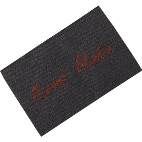 Customized 500Pcs/Lot Cotton Fashion Women Or Men Clothing Labels / Woven Labels/ Main Labels Pj006