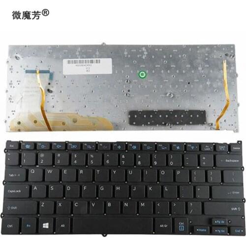 English For Samsung NP940X3G NP940X3F 940X3G 940X3F US Laptop Keyboard backlit