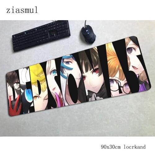 Persona 5 mouse pad 900x300x3mm mousepads locked edge best gaming mousepad gamer thick personalized mouse pads keyboard pc pad