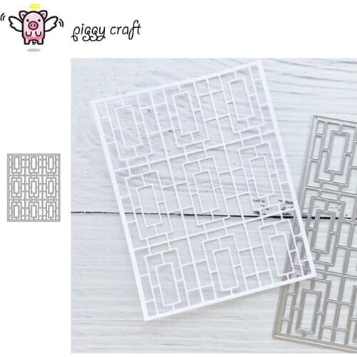 Piggy Craft metal cutting dies cut die mold Irregular frame Scrapbook paper craft knife mould blade punch stencils dies