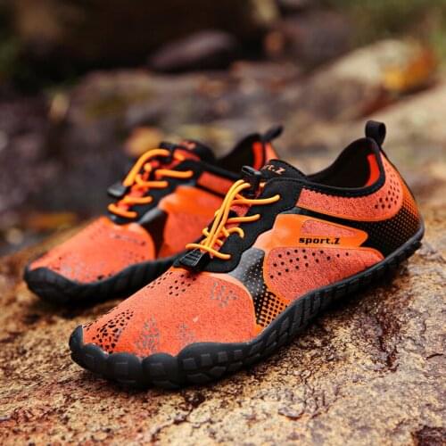 Men Water Shoes Outdoor Barefoot Quick Dry Swimming Aqua Beach Socks Sandals Five Finger Shoes Upstream Slippers New Gym Sneaker