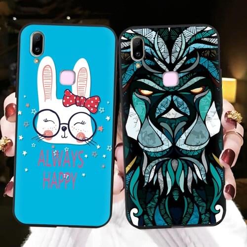 Soft Cute Phone Case For VIVO V11i/V11 India/Z3/Z3i/V1813BA Silicone FashionDesign Waterproof TPU matte