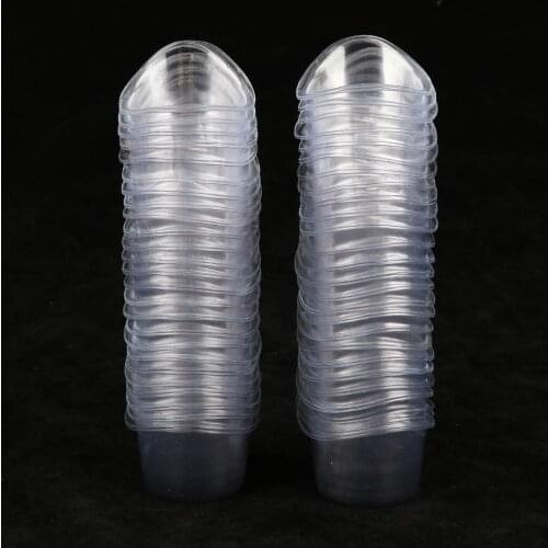 100 Pieces Disposable Non Sterile Eye Wash Cup 5ml One Time Eye Clean Cups for Soothe Tired Eyes with Water or Eyewash