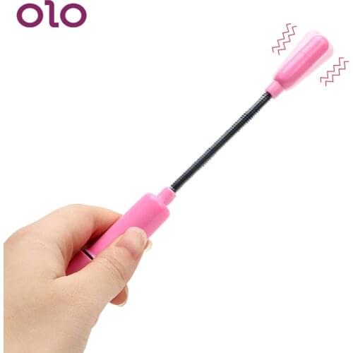 OLO Anal Plug Vibrator Stick Magic Wand Flirting Toys Clitoris Stimulator Vagina Massager Masturbation Sex Toys for Women Men
