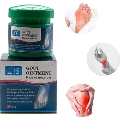 Gout Oinment Plasters Joint Bone Pain Relief Cream Treatment Gout Cause Finger Toe Bone Spur Joint Sore Orthopedic Plaster