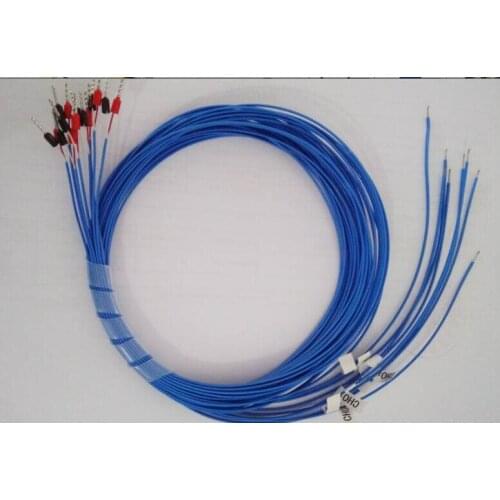 K Type Thermocouple Wires for Applent AT45xx/AT48xx/AT42xx/AT45xxA (8CH), 2 meters per piece