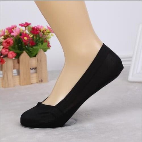 Party Favors 10pair/pack Best selling Korean womens socks boat socks silicone invisible socks solid color ladies boat socks