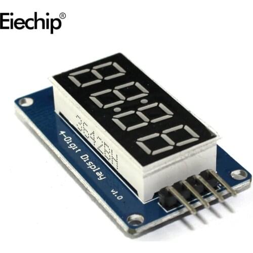 TM1637 LED Display module 7 Segment 4 Bits 0.36 Inch Clock RED Anode Digital Tube Four Serial Driver Board Pack For Arduino