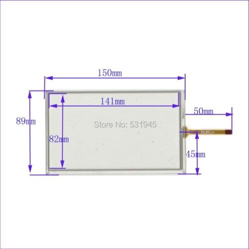 ZhiYuSun XWT199 New 6.2 Inch Touch Screen 150mm*89mm for 6.2 GPS GLASS 150*89 for tble compatibleor soling gps touch