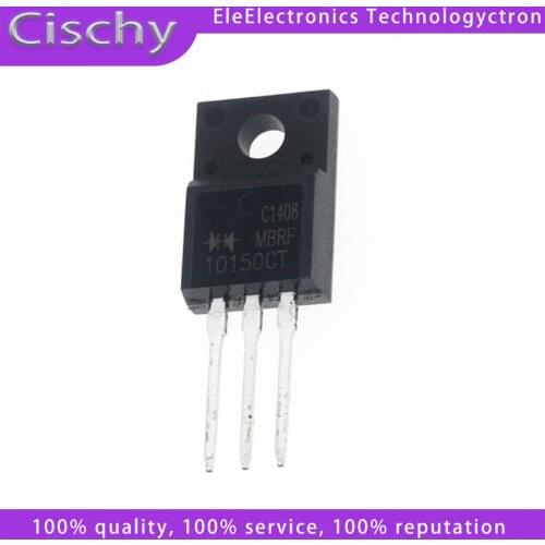 1pcs MBR10150 MBR10150FCT MBR10150CT SB10150 STPS10H150CF TO-220
