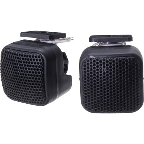 2pcs Universal Car Stereo Speakers Audio 500W Dome Tweeters Super Power Loud Car Audio for Car Stereo Flush/Surface Mount
