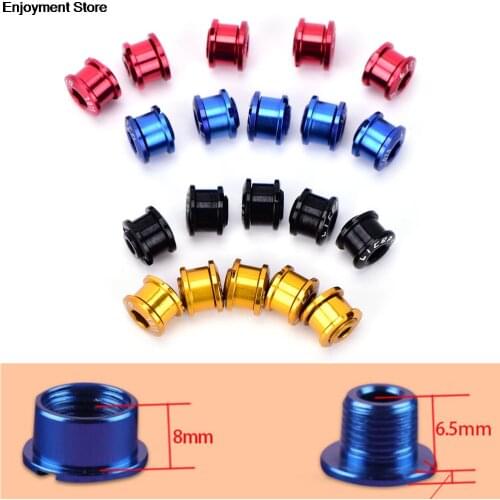 5Pcs MTB Bicycle Chainwheel Screws Cycling Chainring Wheel Bolt Alloy 7075 Road Bike Disc Screws for Crankset Parts