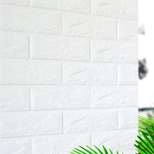 70*77cm XPE Foam 3D Wallpaper DIY Wall Decor Brick Wall Stickers House Decoration Wall Stickers for Kids Rooms