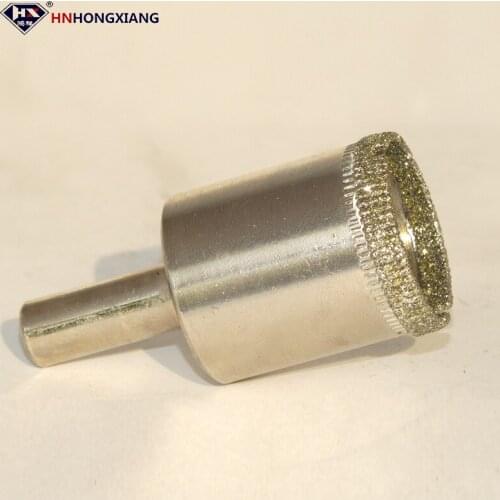 12mm small size electroplated diamond drill bit for drilling glass holes
