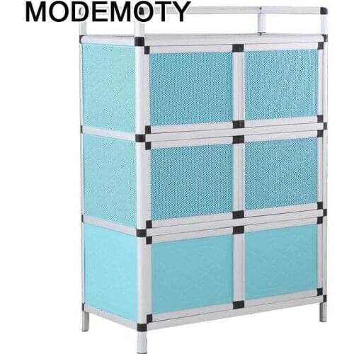 Para Cajones Bestek Lade End Tables Sidebord Aparador Sideboard Aluminum Alloy Kitchen Furniture Mueble Cocina Cabinet Cupboard