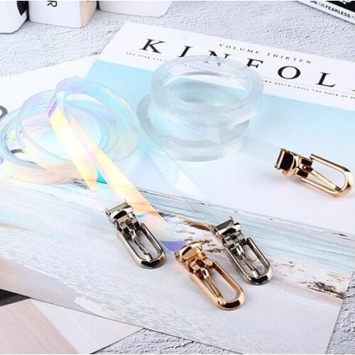 DKBLINGS New fashion plastic belt New Fashion Casual pin buckle PVC Transparent Color Women Belt/belt 1.0cm